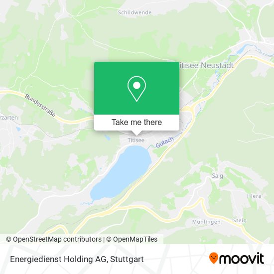 Energiedienst Holding AG map