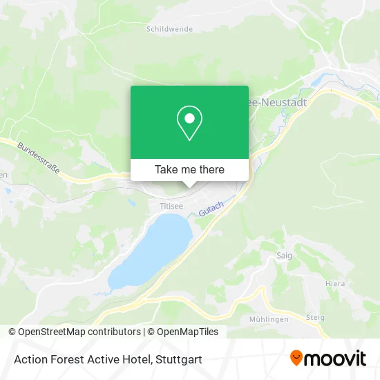 Карта Action Forest Active Hotel