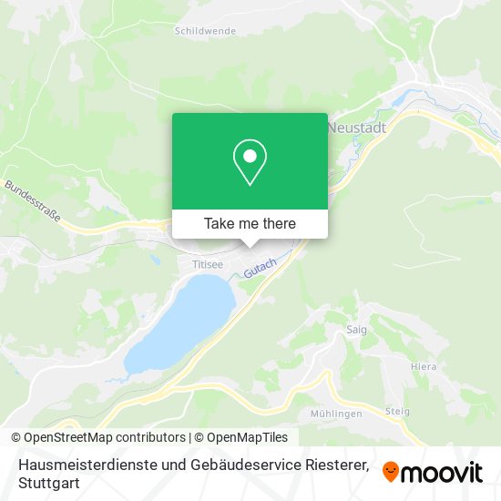 Hausmeisterdienste und Gebäudeservice Riesterer map