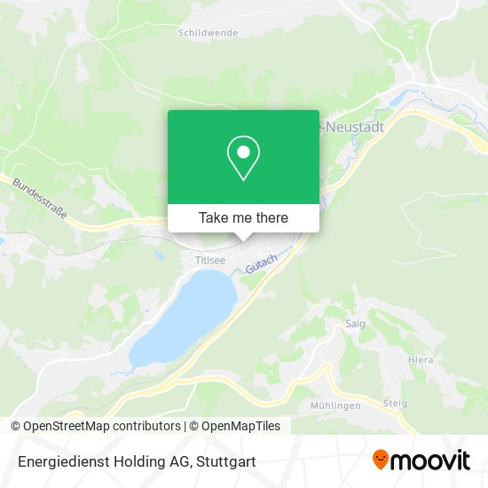 Energiedienst Holding AG map
