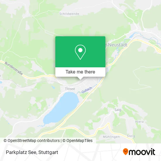 Карта Parkplatz See