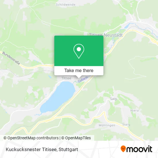 Карта Kuckucksnester Titisee