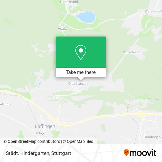 Städt. Kindergarten map
