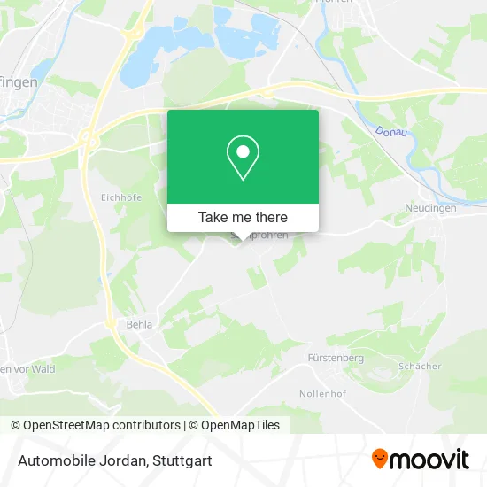 Automobile Jordan map