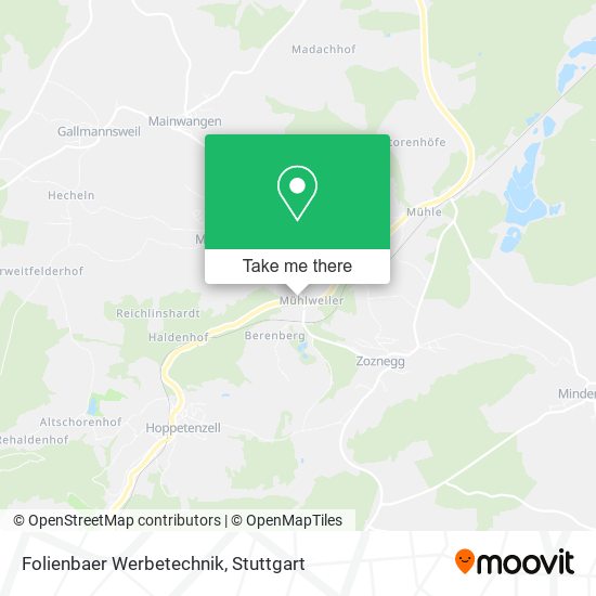 Folienbaer Werbetechnik map