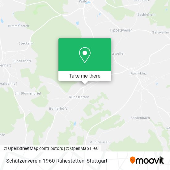 Schützenverein 1960 Ruhestetten map