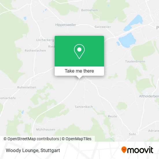 Карта Woody Lounge