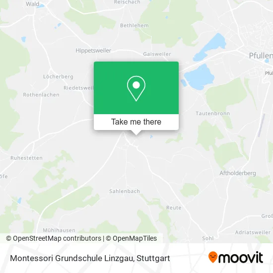 Карта Montessori Grundschule Linzgau