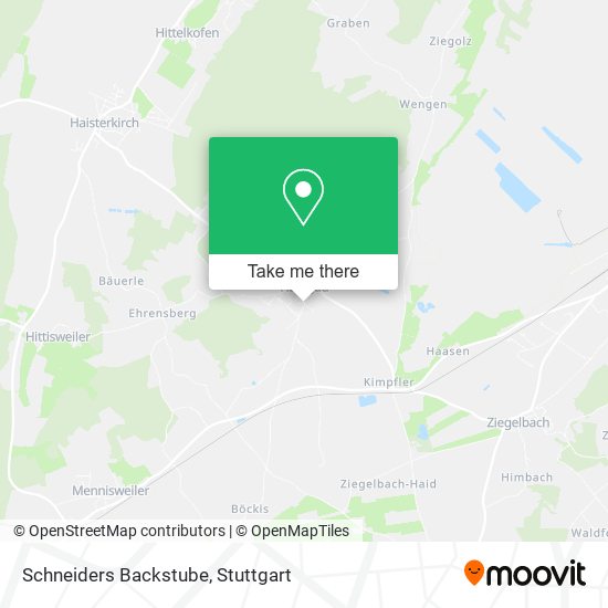 Schneiders Backstube map