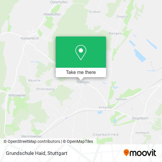 Grundschule Haid map