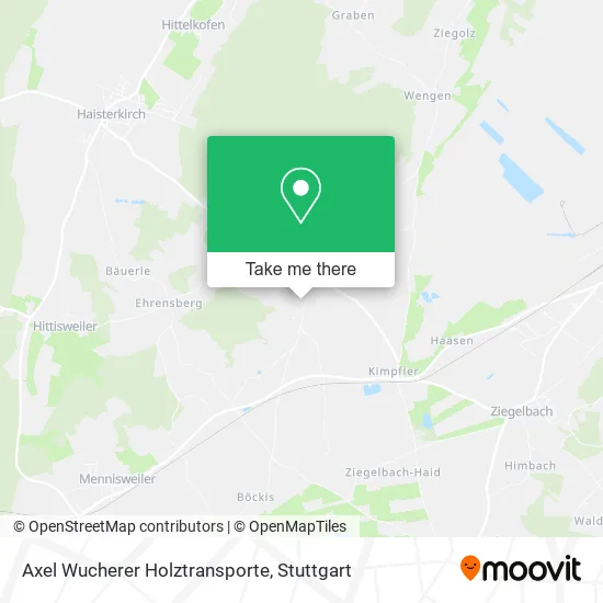 Карта Axel Wucherer Holztransporte