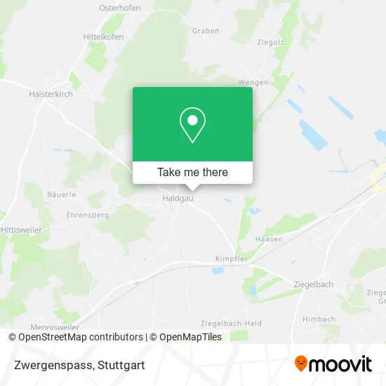 Zwergenspass map