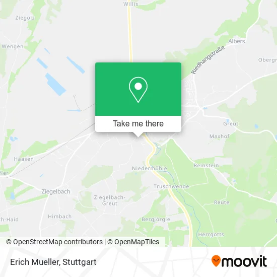 Карта Erich Mueller