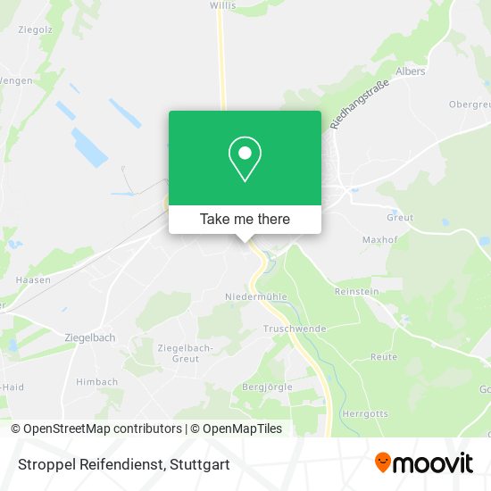 Stroppel Reifendienst map