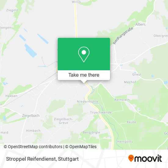 Карта Stroppel Reifendienst