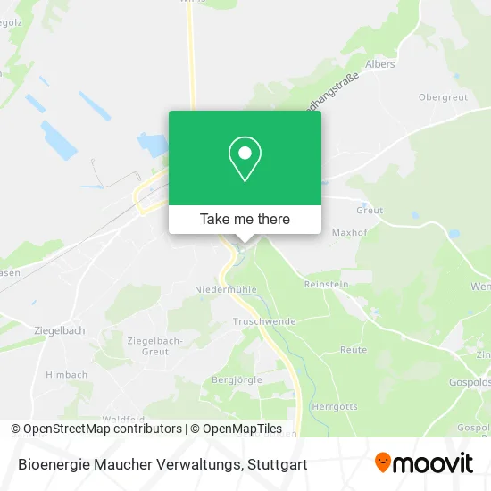 Карта Bioenergie Maucher Verwaltungs