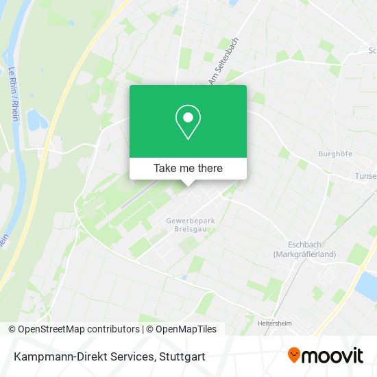 Kampmann-Direkt Services map