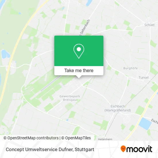 Карта Concept Umweltservice Dufner