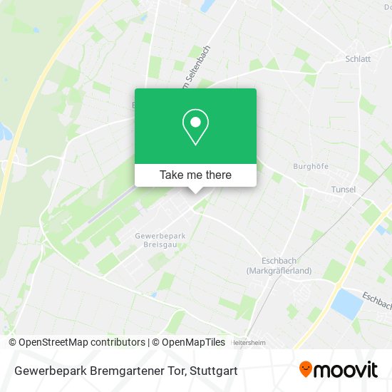 Gewerbepark Bremgartener Tor map