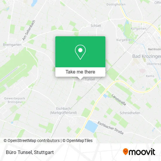 Карта Büro Tunsel
