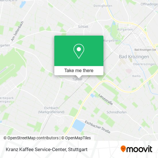 Kranz Kaffee Service-Center map