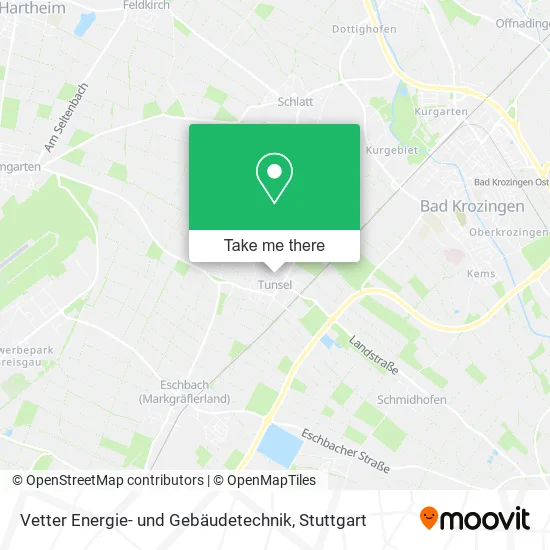 Карта Vetter Energie- und Gebäudetechnik