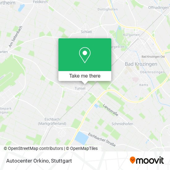 Карта Autocenter Orkino