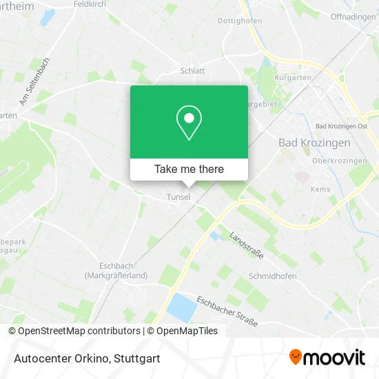 Карта Autocenter Orkino
