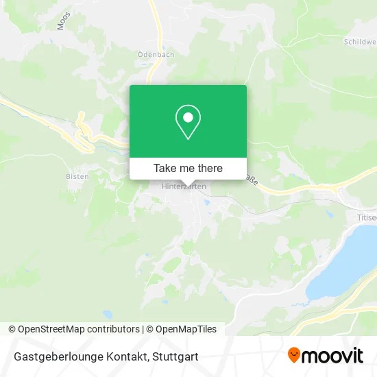 Карта Gastgeberlounge Kontakt