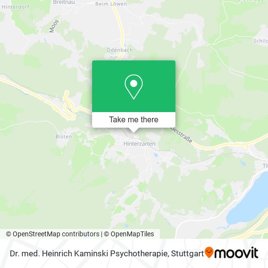 Dr. med. Heinrich Kaminski Psychotherapie map