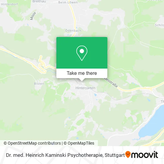 Карта Dr. med. Heinrich Kaminski Psychotherapie