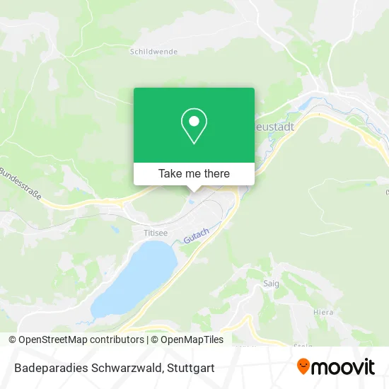 Карта Badeparadies Schwarzwald