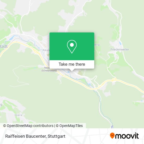Raiffeisen Baucenter map