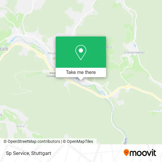 Sp Service map