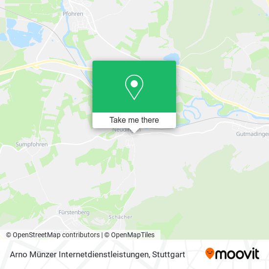 Arno Münzer Internetdienstleistungen map