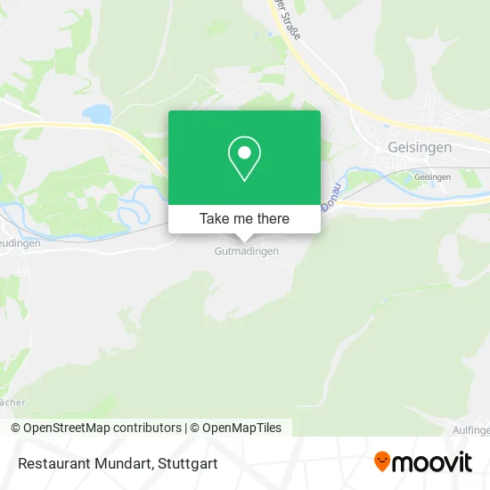 Карта Restaurant Mundart