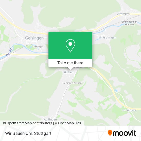 Карта Wir Bauen Um