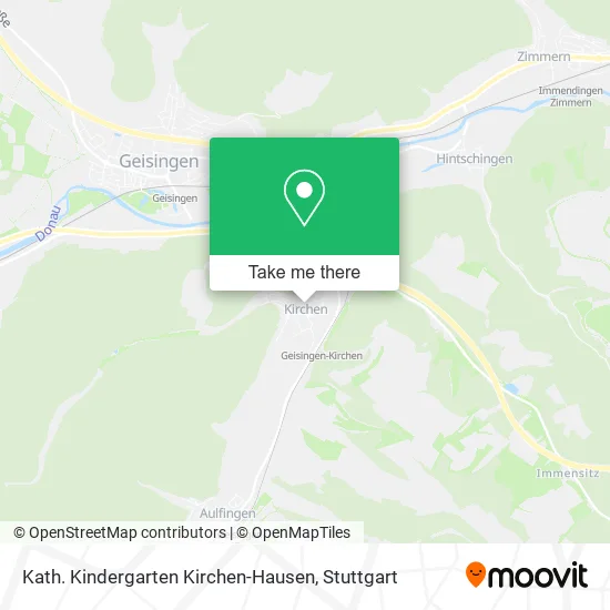 Карта Kath. Kindergarten Kirchen-Hausen