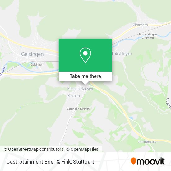 Карта Gastrotainment Eger & Fink
