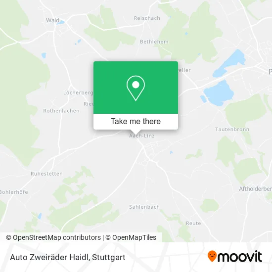 Карта Auto Zweiräder Haidl