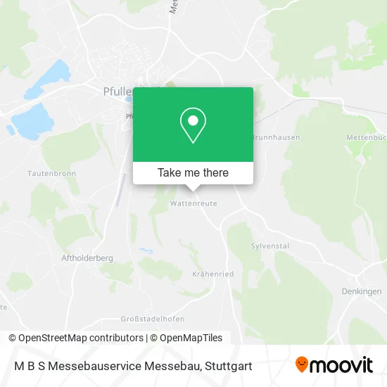 Карта M B S Messebauservice Messebau