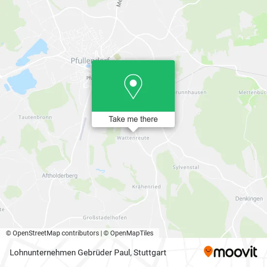 Карта Lohnunternehmen Gebrüder Paul