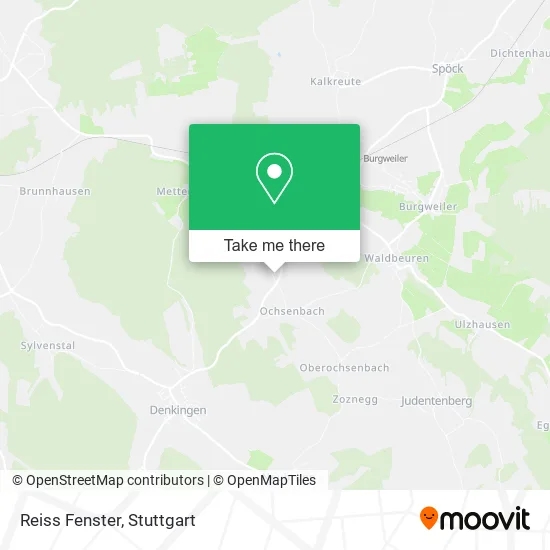 Карта Reiss Fenster