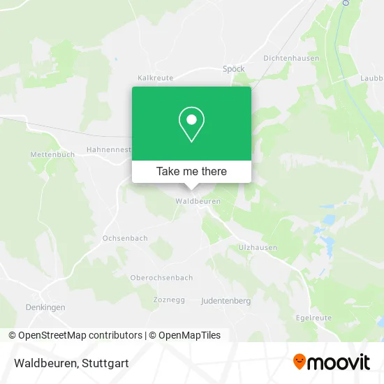 Карта Waldbeuren