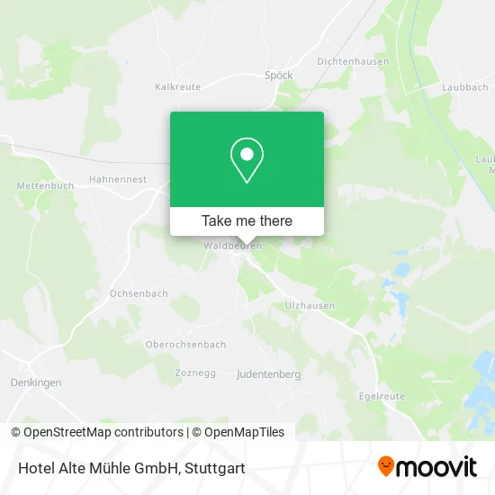Карта Hotel Alte Mühle GmbH