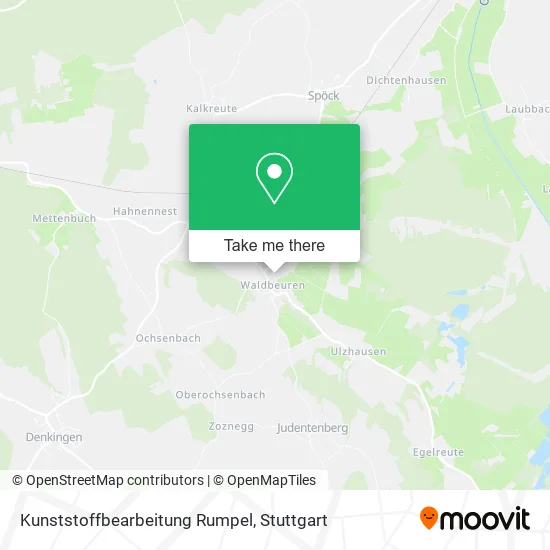 Карта Kunststoffbearbeitung Rumpel