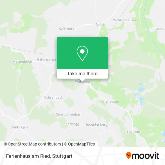 Карта Ferienhaus am Ried