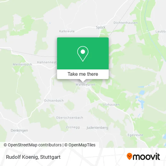 Карта Rudolf Koenig