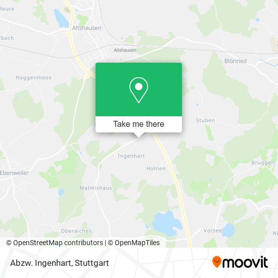 Abzw. Ingenhart map