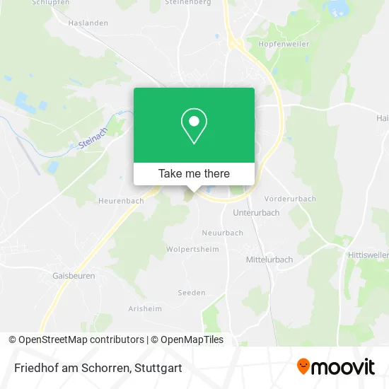 Карта Friedhof am Schorren